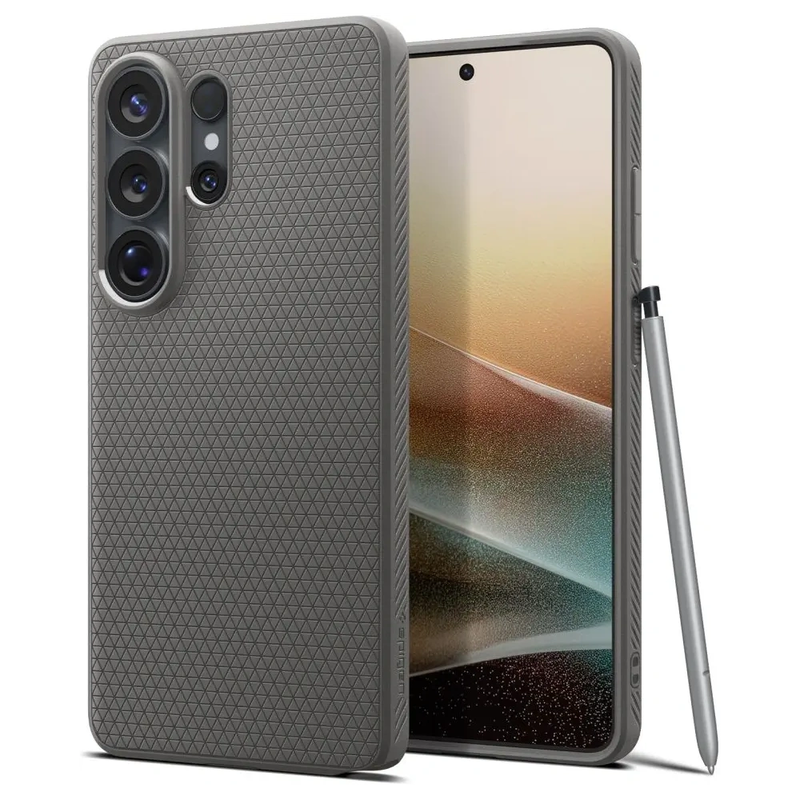 Spigen liquid Air samsung galaxy s26 ultra marble grey, , medium-null