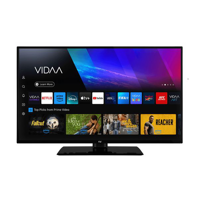 F&u 32" smart HD ready led flv32501 TV, Black, medium