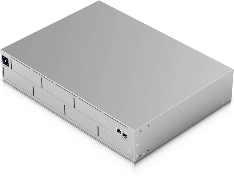 Ubiquiti unifi unas pro 7-bay 2u rackmount nas arm cortex-a57 quad-core 8GB 10GBe sfp+ raid diskless-null
