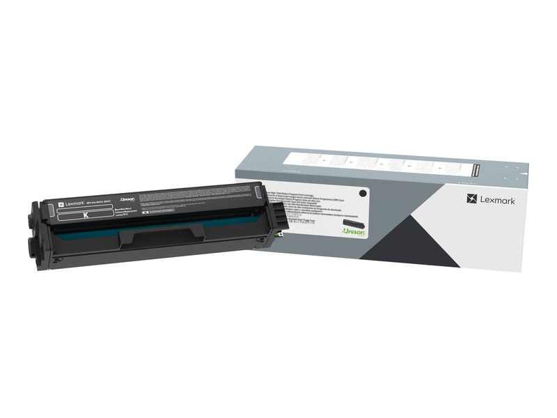 Lexmark c320010 black toner cartridge 1,500 pages for c3224dw mc3224adwe mc3224dwe-null
