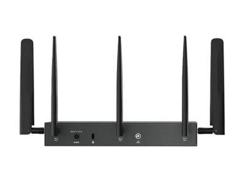 Tp-link omada er706wp-4G ax3000 Wi-Fi 6 4g+ vpn gateway router dual-sim 5x gigabit 4-port poe+ white-null