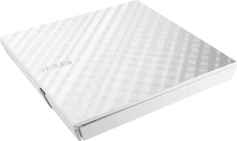 Asus sdrw-08d2s-u lite external slim 8x dvd&plusmn;rw writer USB 2.0 m-disc white, , medium-null