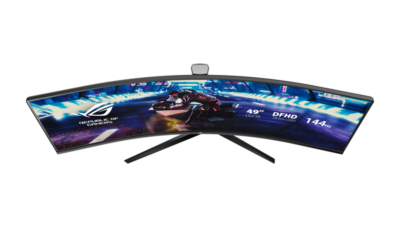 Asus rog strix xg49vq 49" monitor curved 144hz freesync hdr 3840x1080-null