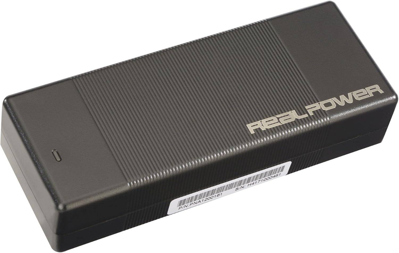 Realpower una-40 140474 40w universal notebook charger 19v 2.1a with tips and carrying case-null