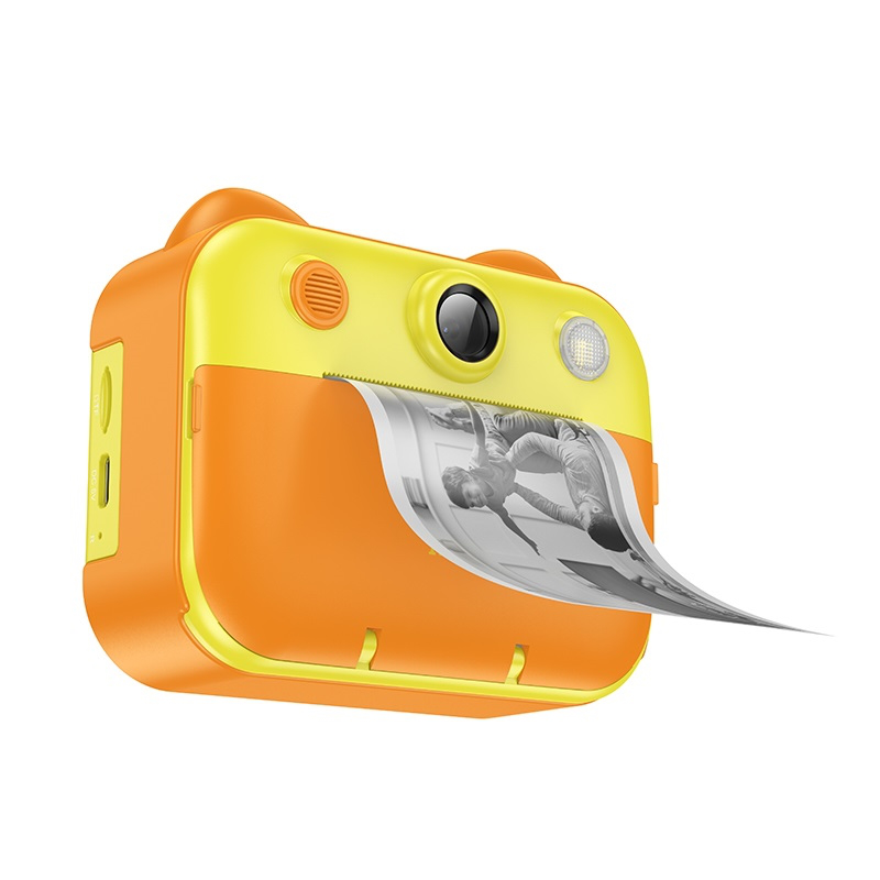 Product image: Hoco dv204 dual kits instant print camera yellow, , medium-null