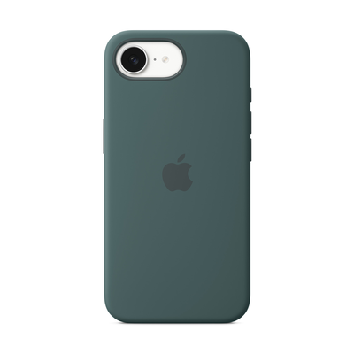 iPhone 16e silicone case lake green, Lake Green, medium