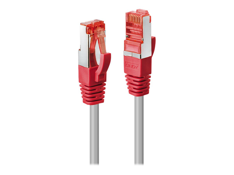 Lindy / crossover cable / rj-45 (m) to rj-45 (m) / 7.5 m / sftp, pimf / cat 6e / snagless / grey-null