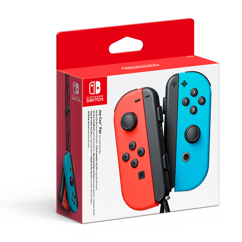 Switch joy-con pair red/blue image number null