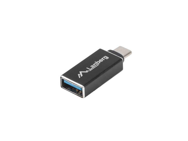 Lanberg ad-uc-ua-02 / USB 3.0 type c / USB 3.0 type a / black-null