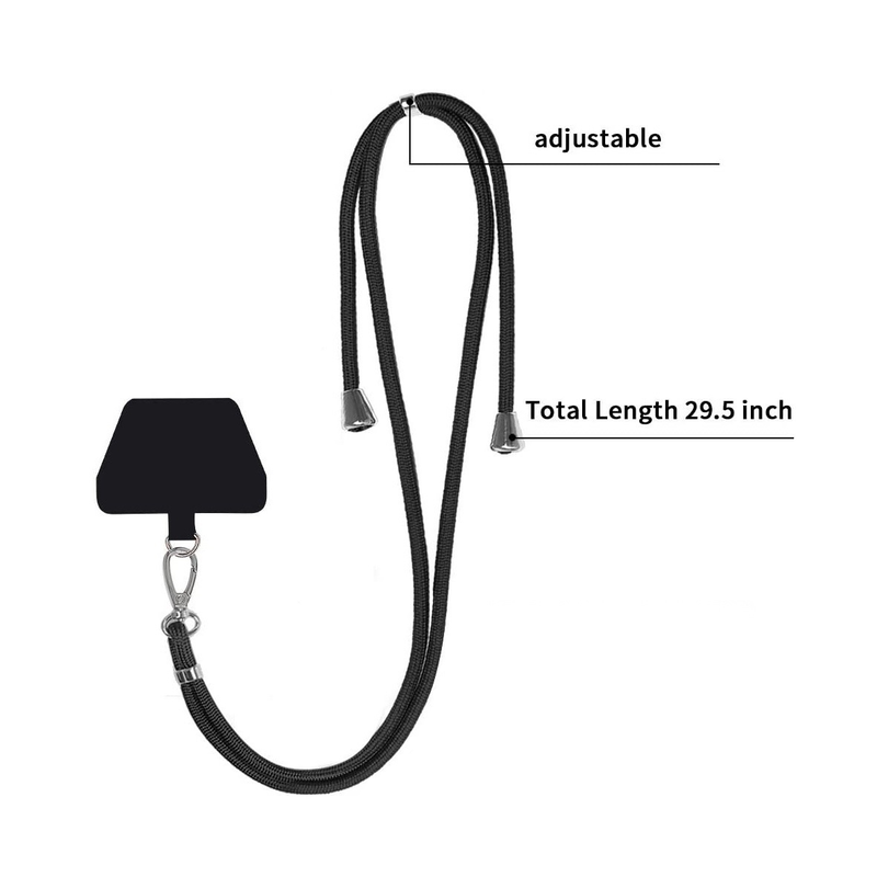 Product image: Mobile phone neck lanyard / rope / strap grey for all models, , medium-null