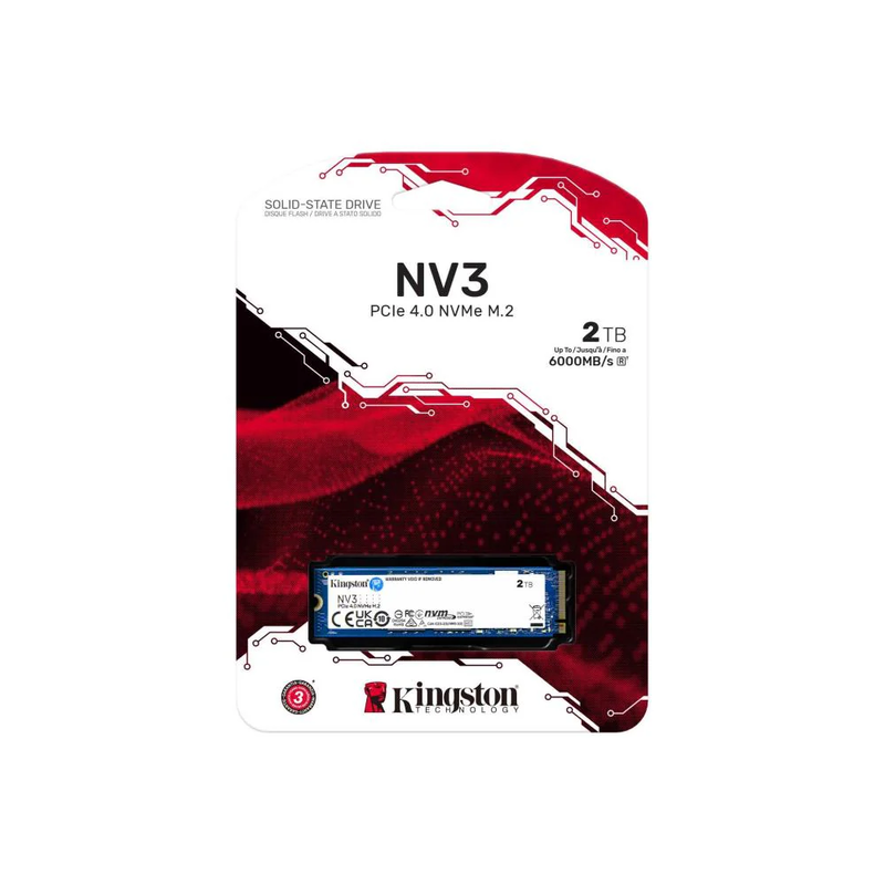 Kingston nv3 SSD 2TB m.2 pcie 4.0 nvme-null