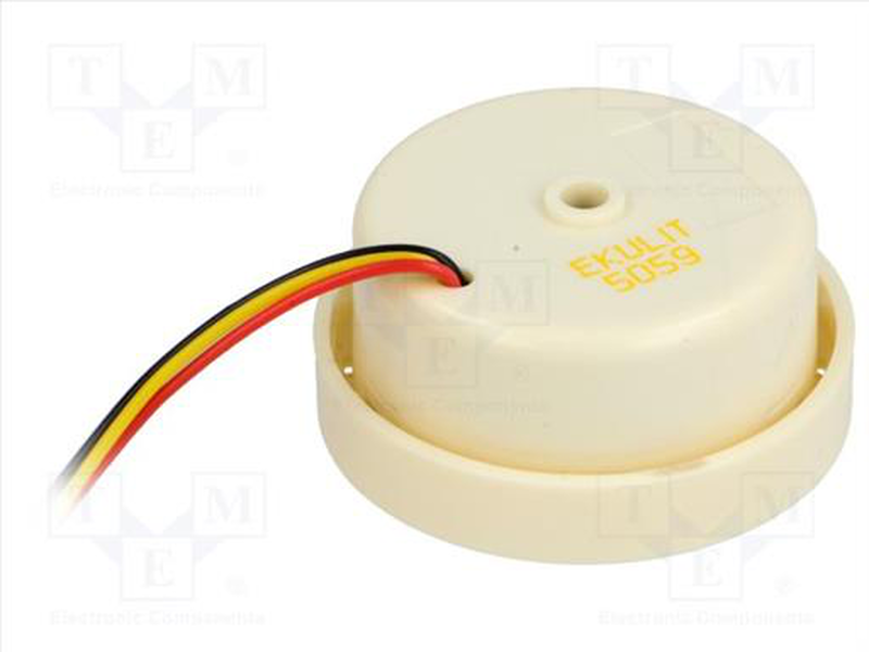 Piezo siren 12vdc &oslash;42x26mm, , medium-null