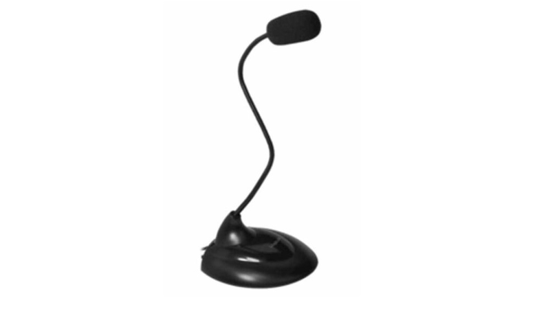 Product image: Microphone w/stand foot and flexible neck, logilink-null