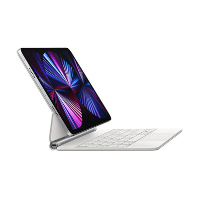 Ipad pro 11 2nd/3rd/4th Gen & ipad Air 4th/5th & ipad Air 11 m2/m3  magic keyboard gr white, White, medium