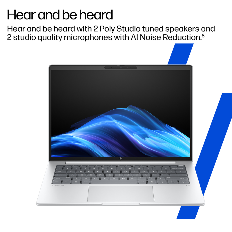 Hp elitebook 8 g1i laptop 14" (ultra 7-258v/32GB/1TB)-null