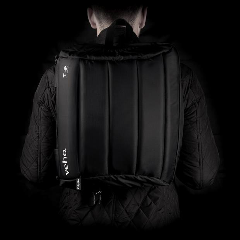 Product image: Veho t2 hybrid laptop / notebook bag up to 15.6 inches with backpack option, , medium-null