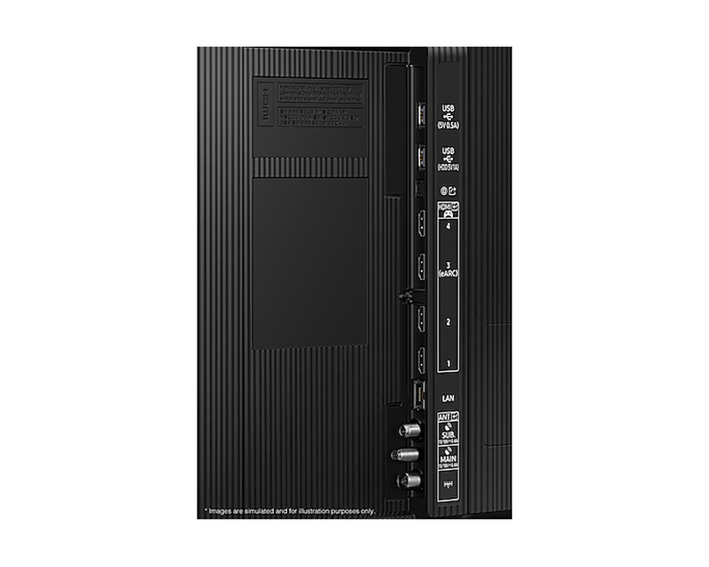 Samsung τηλεόραση 98" 4k QLED qe98q80catxxh, , medium-null