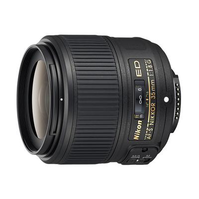 Af-s nikkor 35mm f/1.8g ed, Black, medium
