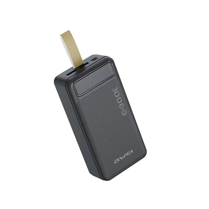 Awei powerbank p7k 30000mAh 2.1a fast charging black, , medium-null