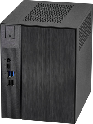 Asrock deskmeet x600 barebone pc socket am5 AMD x600 500w black no CPU no ram no SSD no os, , medium