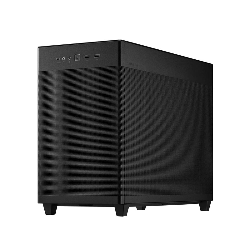 Asus prime ap201 microatx case tempered glass 33l small tower 360mm radiator 338mm GPU no psu black-null