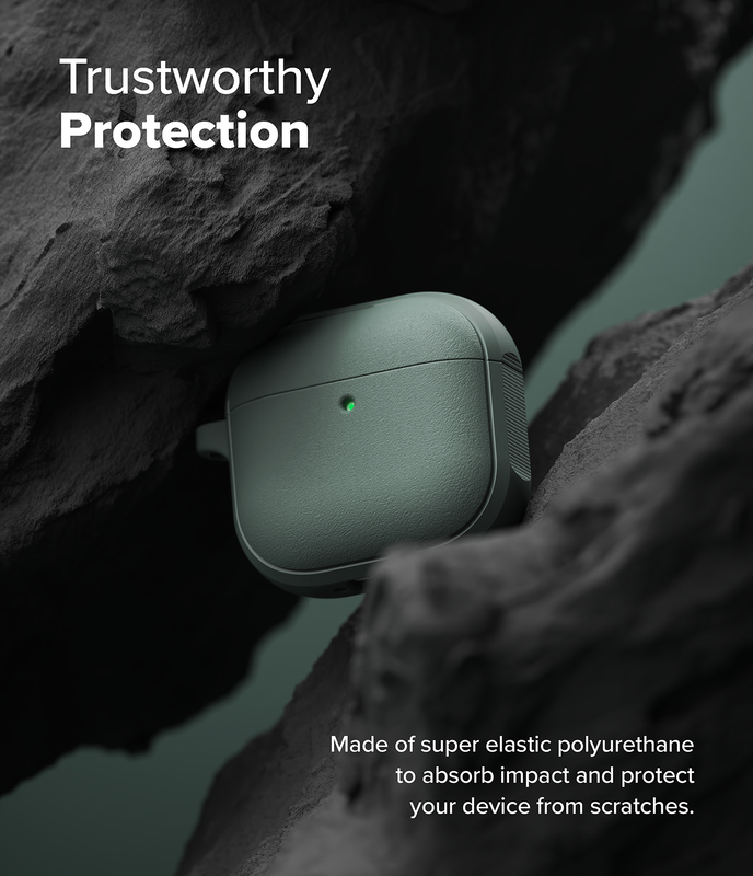 Product image: AirPods 4 case | onyx magnetic - sage green, , medium-null