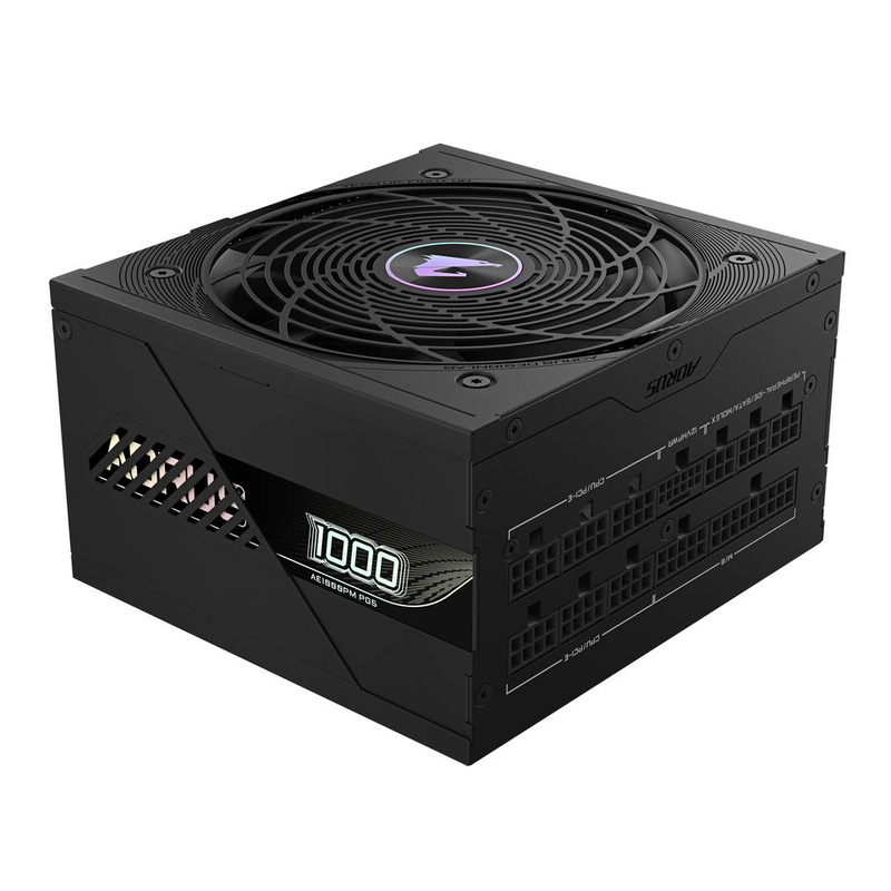 Gigabyte aorus elite ae1000pm pg5 1000w atx 3.0 fully modular power supply 80 plus platinum pcie 5.0 black-null