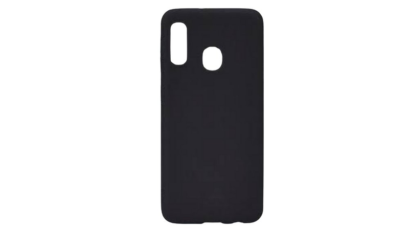 Black silicone case for samsung galaxy a20e&ndash; slim & protective-null