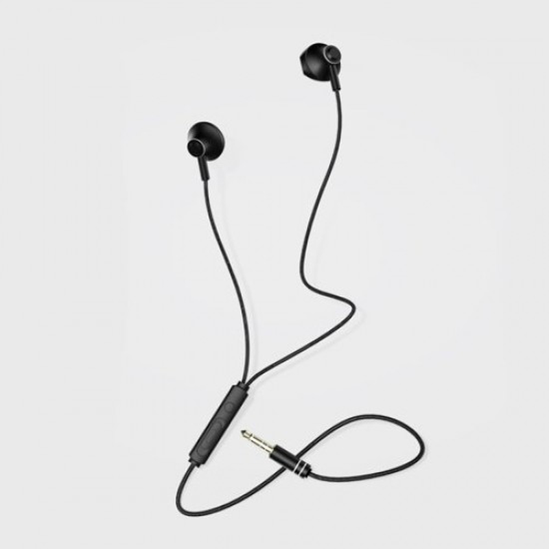 Remax wired headset black, , medium-null