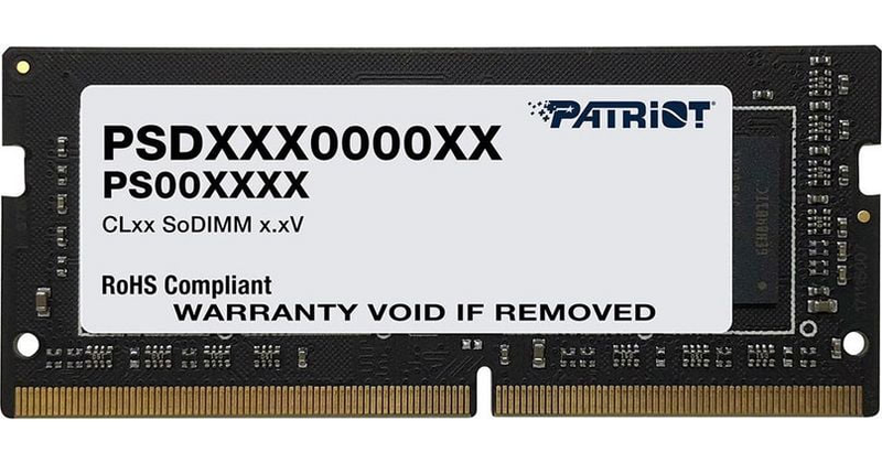 Patriot ddr4-dimm 16GB 3200mhz pc4-25600 1r/1s ps1576 psd416g320081s, , medium image number null