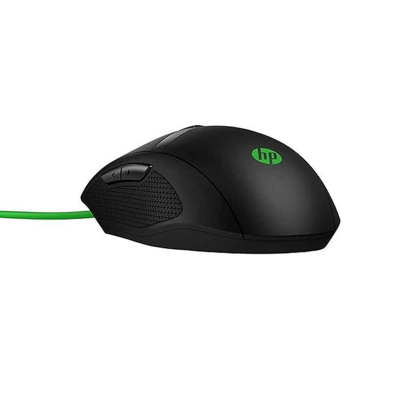 Hp pavilion gaming mouse 300 black/green, , medium-null