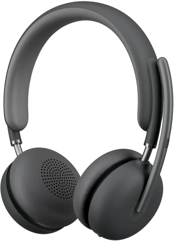 Logitech zone wireless 2 uc bluetooth anc business headset 40mm drivers 4 mics USB-c receiver multipoint graphite-null