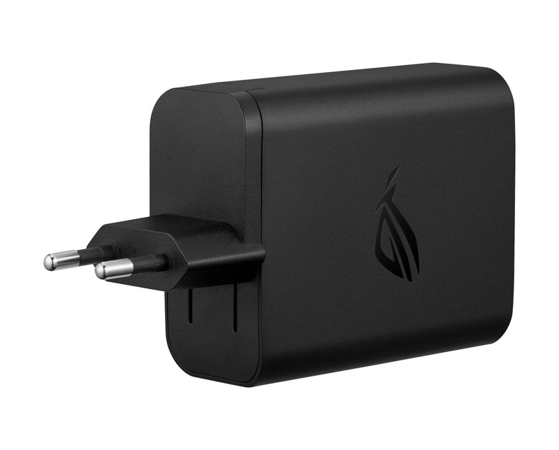 Asus rog 140w USB-c gan charger 3x USB-c + 1x USB-a pd 3.1 pps smart port balancing eu+uk black-null