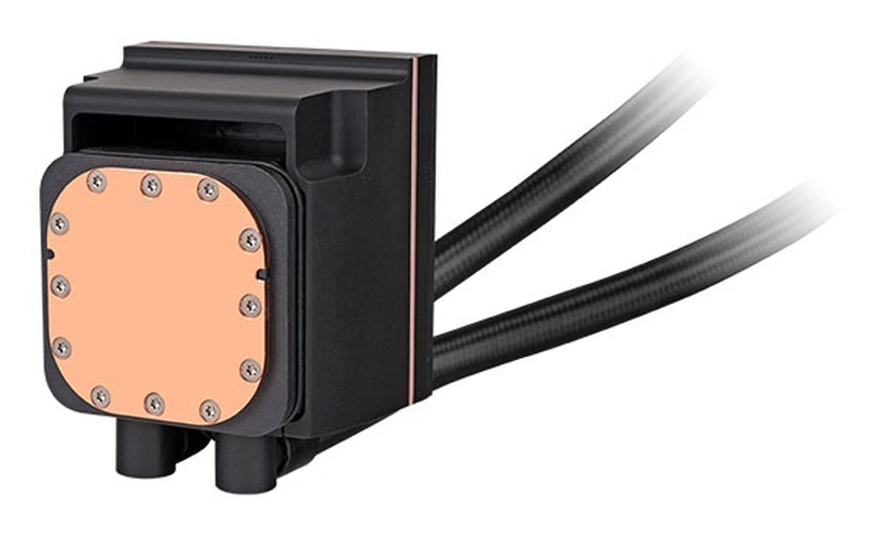 Thermaltake magfloe 360 ultra argb sync aio liquid CPU cooler 360mm 3x120mm swafan ex 3.95in lcd black-null