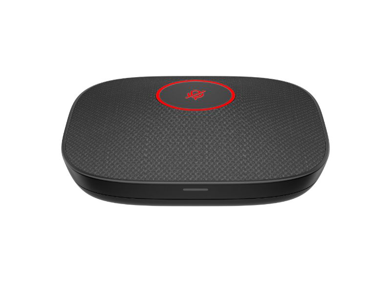 Hp poly studio a2 black table microphone w/ mounting plate i/o cables (b22x6aa), , medium-null