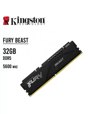 Kingston 32GB ddr5 5600mhz fury beast for pc kf556c40bb-32, , medium