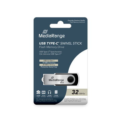 Mediarange USB type c 32GB, , medium