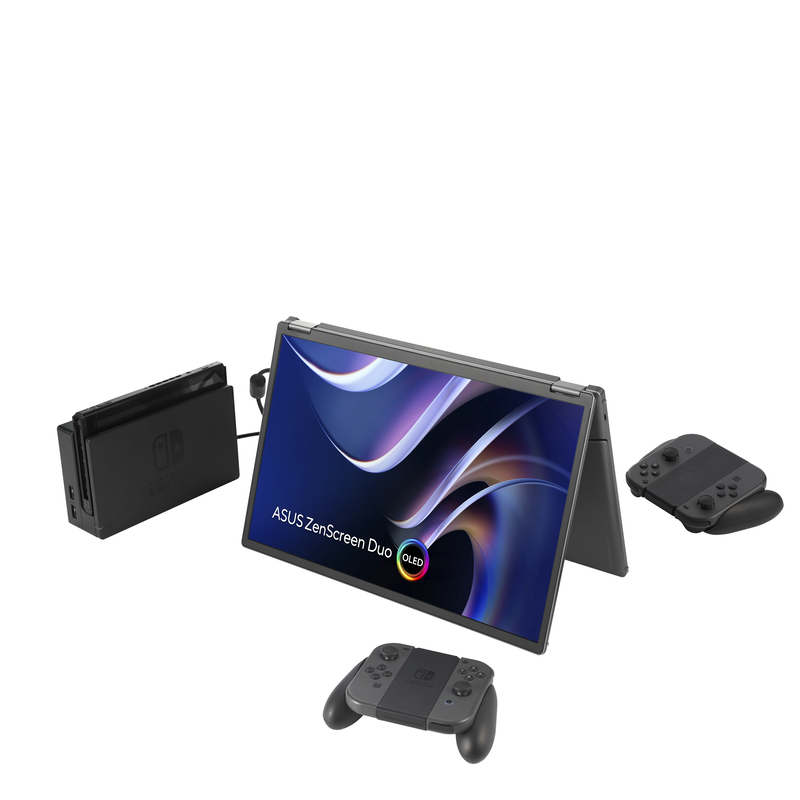 Asus zenscreen duo OLED mq149cd 14" &omicron;&theta;ό&nu;&eta; OLED displayhdr 400 1920x1200-null