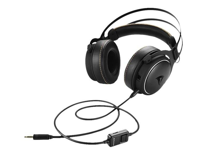 Sharkoon skiller sgh50 wired gaming headset 50mm drivers hi-res audio detachable mic 3.5mm jack black-null