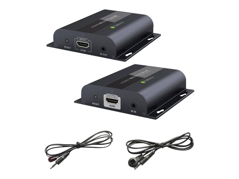 Techly - video/audio/infrared extender - receiver - hdbitt - up to 120 m, , medium-null