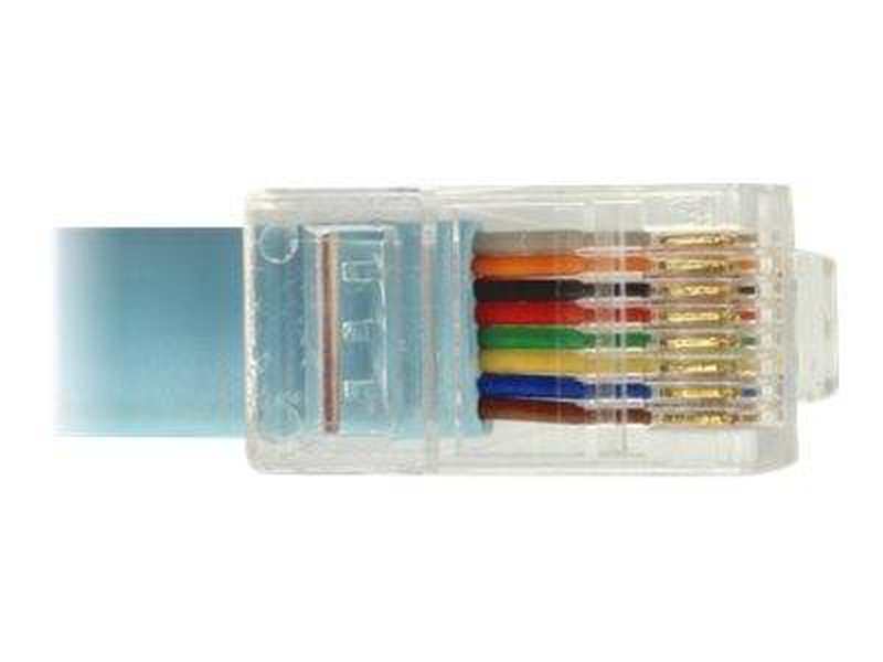 Delock / serial cable / USB (m) to rj-45 (m) / 3 m / eia-232 / blue, , medium-null