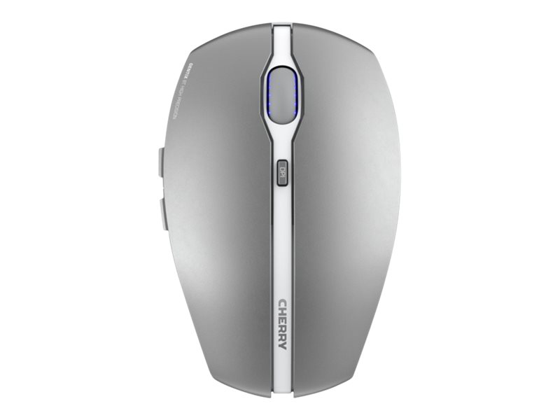Cherry Gentix bt - mouse - optical - 7 buttons - wireless - bluetooth 4.0 - frosted silver, , medium-null