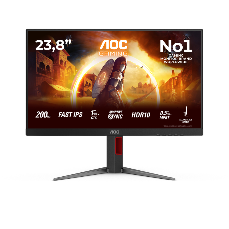 Aoc 24g4ha/bk 23.8" monitor ips 200hz 1920x1080, , medium-null