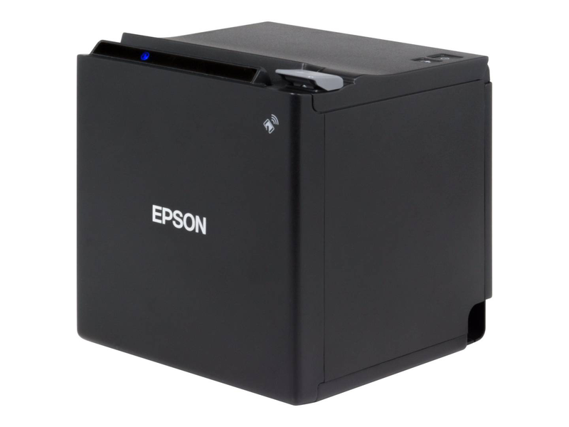 Epson tm-m30ii mpos thermal receipt printer 80mm 203dpi 250mm/sec USB ethernet bluetooth nfc auto cutter black-null