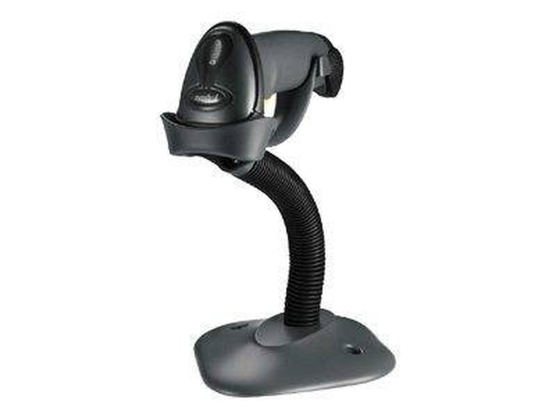 Zebra symbol ls2208 ls2208-sr20007r-ur 1d laser barcode scanner USB kit with cable and stand black-null