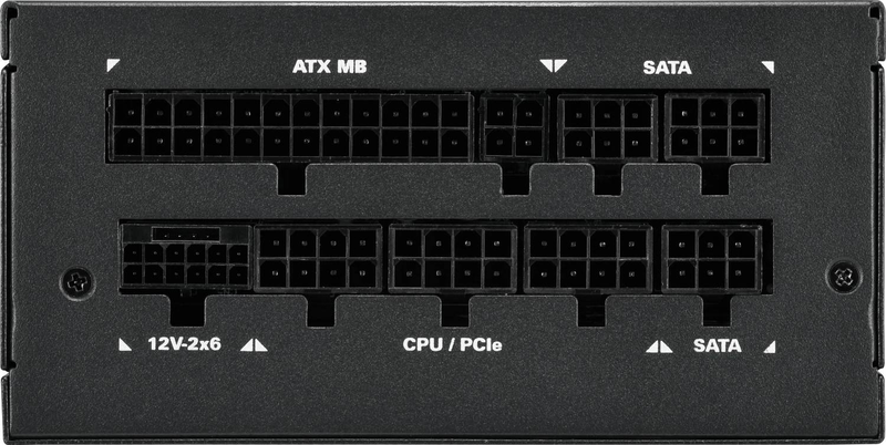 Sharkoon rebel p20 sfx 850w sfx psu 80+ platinum cybenetics fully modular atx 3.1 12v-2x6 black-null