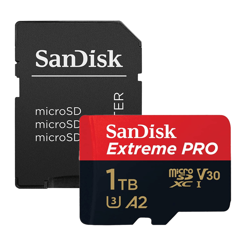 1TB micro sd memory card sandisk extreme pro v30-null
