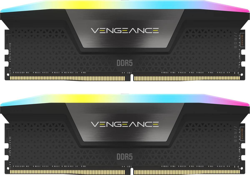 Corsair vengeance rgb 16GB (2x8GB) ddr5 5600mhz cl40 desktop memory kit AMD expo intel xmp 3.0 cmh16gx5m2b5600z40-null