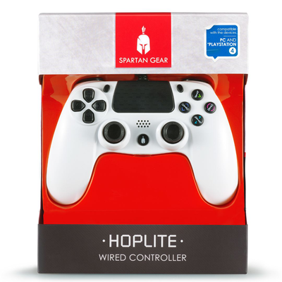 Spartan gear - hoplite wired controller white 072217, , medium