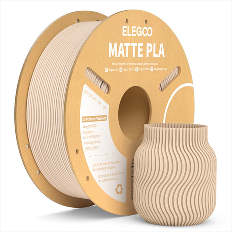 Pla matte elegoo filament 1kg 1.75mm black-null